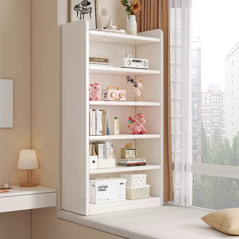 Estantería de ventana salediza de madera maciza, gabinete de almacenamiento, alféizar de la ventana, gabinete de almacenamiento, estantería pequeña, estante para el hogar, balcón, estante de almacenamiento multicapa