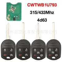 Подходит для автомобильного ключа с 4 клавишами и 5 клавишами Ford CWTWB1U 793 315/433 МГц ID63 чип