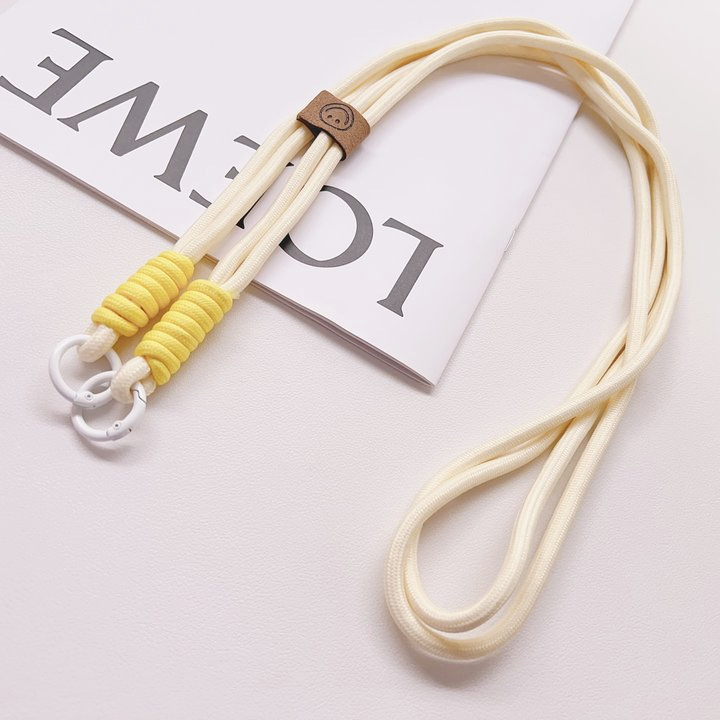 더블링 롱 스마일리페이스-베이지