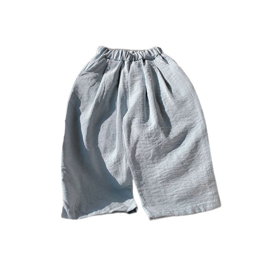 Girl Mountain 2025 Summer Children's Mosquito-Proof Pants Casual Pants Wide Leg Pants Children's Apparel Sports Pants Long Pants