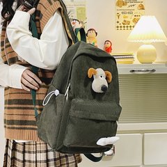 書包女韓版2024小狗玩偶兒童可愛潮初高中小學生男女休閒雙肩包