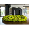 创意个性设计师蟒蛇沙发客厅别墅样板房异形缠绕编织布艺懒人沙发