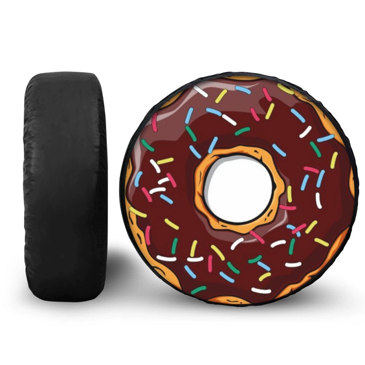 Круглый пончик автомобиль все включено чехол для шин пыленепроницаемый водонепроницаемый чехол для шин для снега защитная сумка для хранения