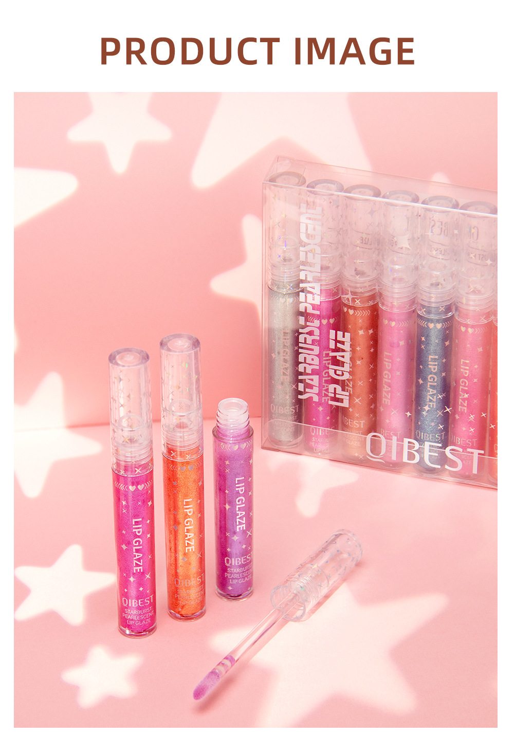 Carina QIBEST – glaçage Concubine humain, hydratant longue durée, perle éblouissante, lumière fine scintillante, couleur polarisée, maquillage_voghion.com