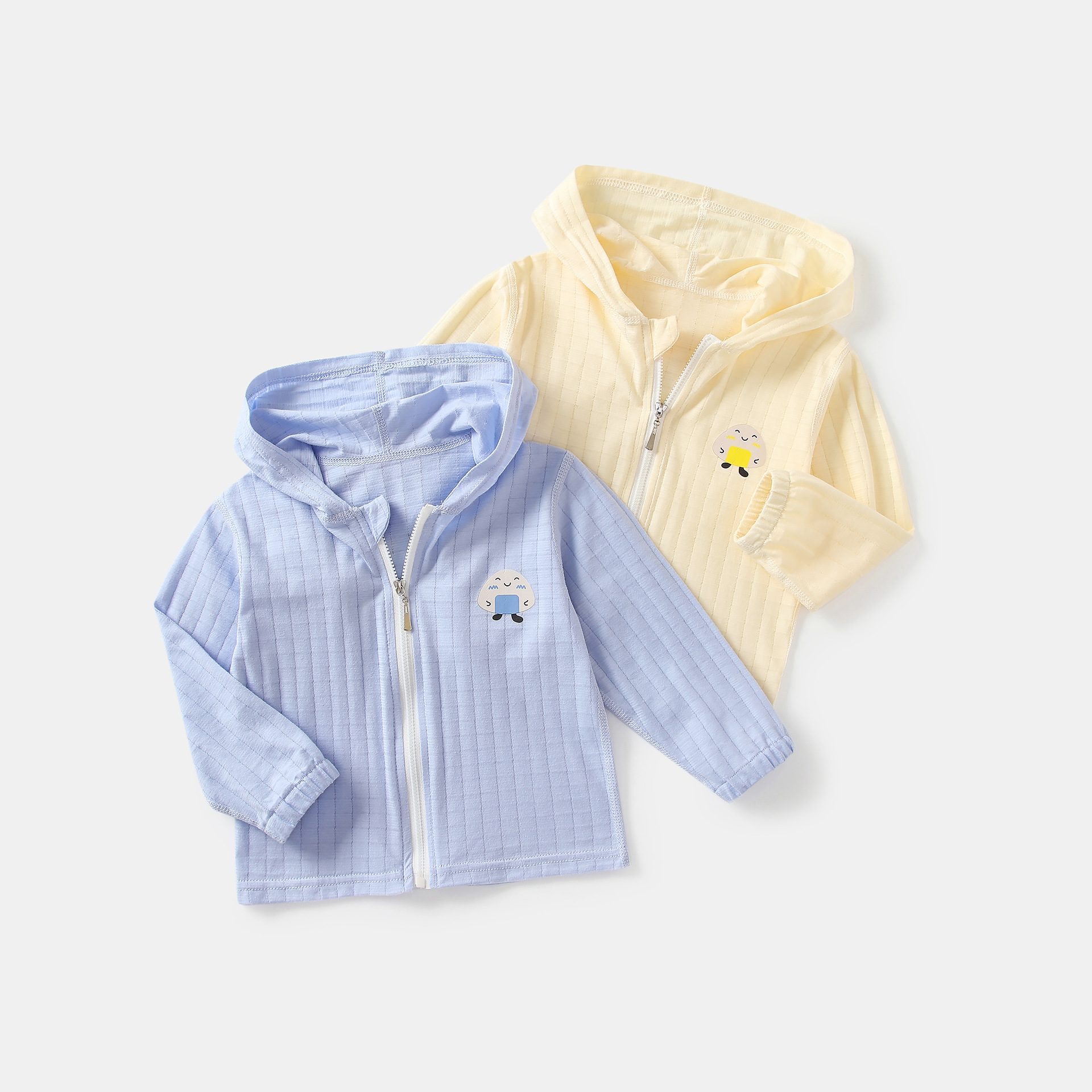 Baby Sun Shirt Clothes A Category Summer Thin Breathable Cotton Infant Boys and Girls Long Sleeve Outerwear Children Sun Protection Clothing