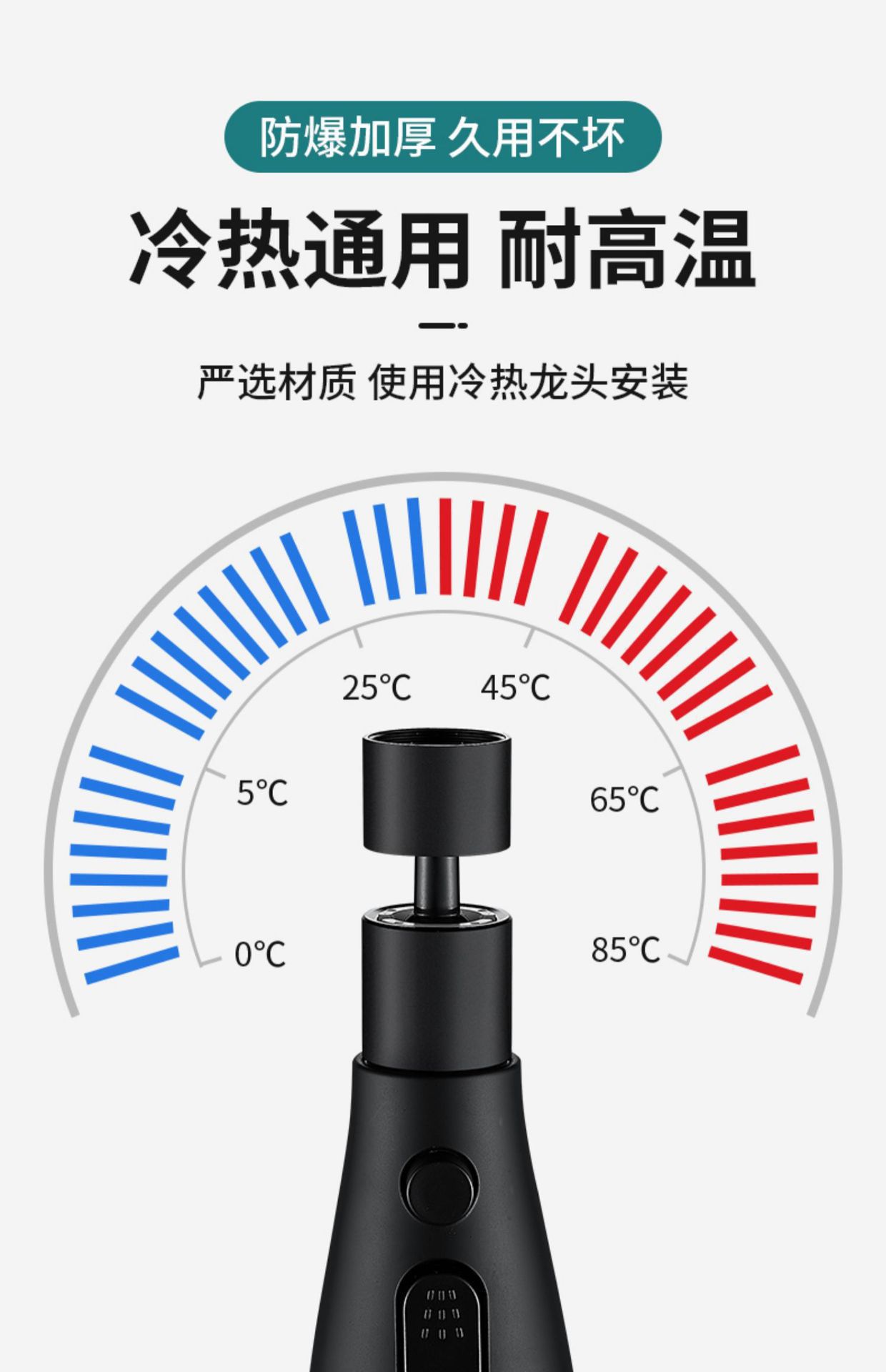 Kitchen faucet universal extension faucet, extended foaming device, water outlet, universal splash-proof head for sink undefined