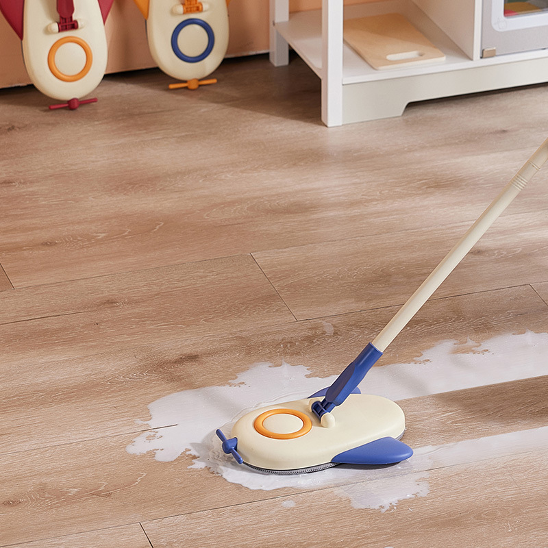 Children's Mop for Home Use, Special Small Airplane Mop for Kids and Babies, Mini Rotating Floor Mop for Pretend Play