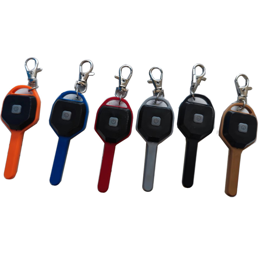 Nuevo portátil colgante luz clave accesorios LED llavero con luz al aire libre detector de dinero luz noche desbloqueo Accesorios