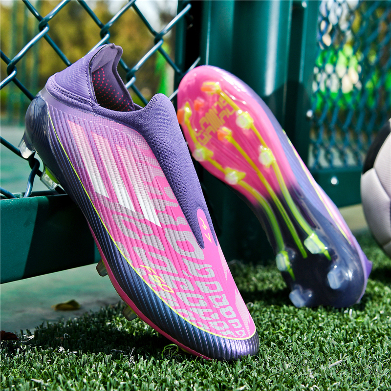 Cross-Border Seamless Yamal F50 Football Shoes for Men, Long Spikes, Short Studs, No Laces, for Adults, Youth, Students, Professional Training Cross-Border Seamless Yamal F50 Football Shoes for Men, Long Spikes, Short Studs, No Laces, for Adults, Youth, Students, Professional Training
