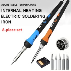Amazon New Temperature Adjustable 60W Soldering Iron Wholesale with Switch 110V 220V Welding Gun Repair Soldering Repair