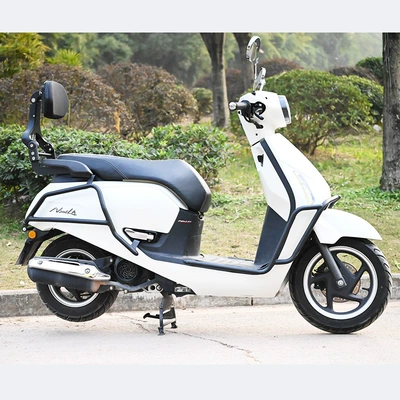 Motorcycle tail motorcycle folding backrest modification