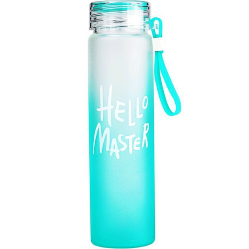 Creative Fashion Transparent Gradient Rainbow Cup Portable On-the-Go Cup Activity Business Advertising Student Couple Frosted Water Cup