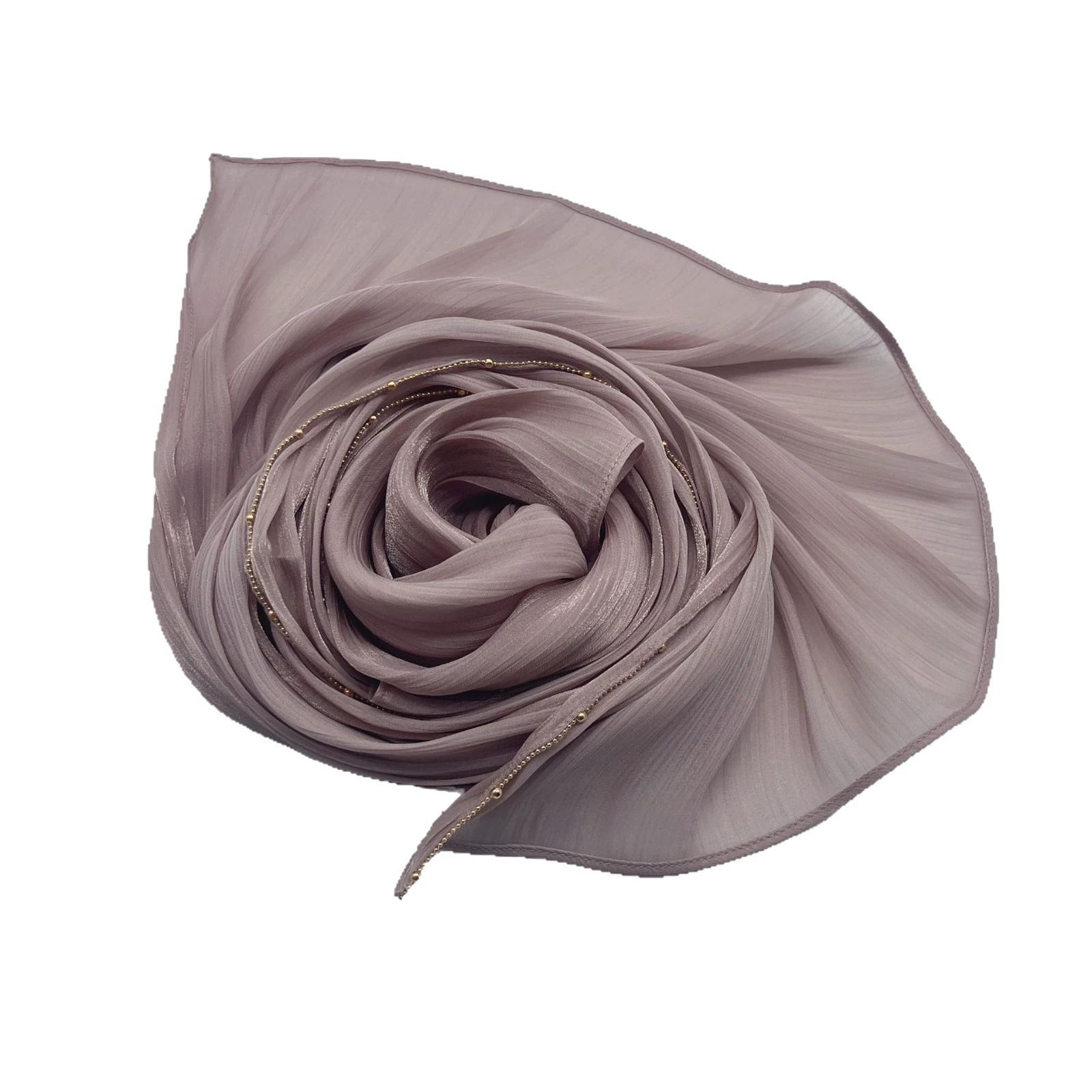 Summer one-sided metal chain, elite Arabic scarf, from Malaysia