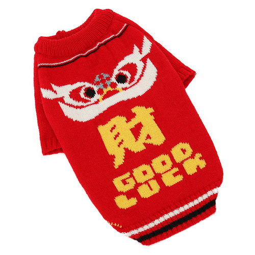 Hua Yuan Pet Dog Clothing Teddy Bichon Small Dog Cat Clothes Universal Autumn/Winter Warm Christmas Style Sweater