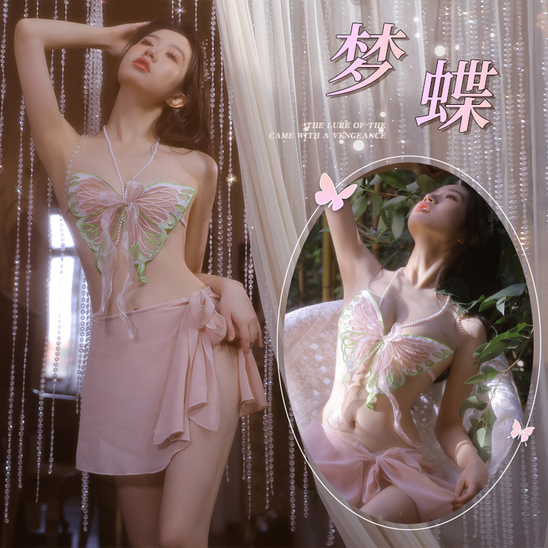 나비요정 슈트 [나비탑+스커트+팬츠]