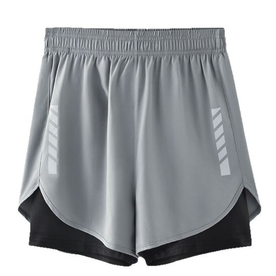 Summer Quick-drying Sports Shorts Men's Casual Pants Running Stretch Fitness Belt Lining Thin Shorts Men's Trendy