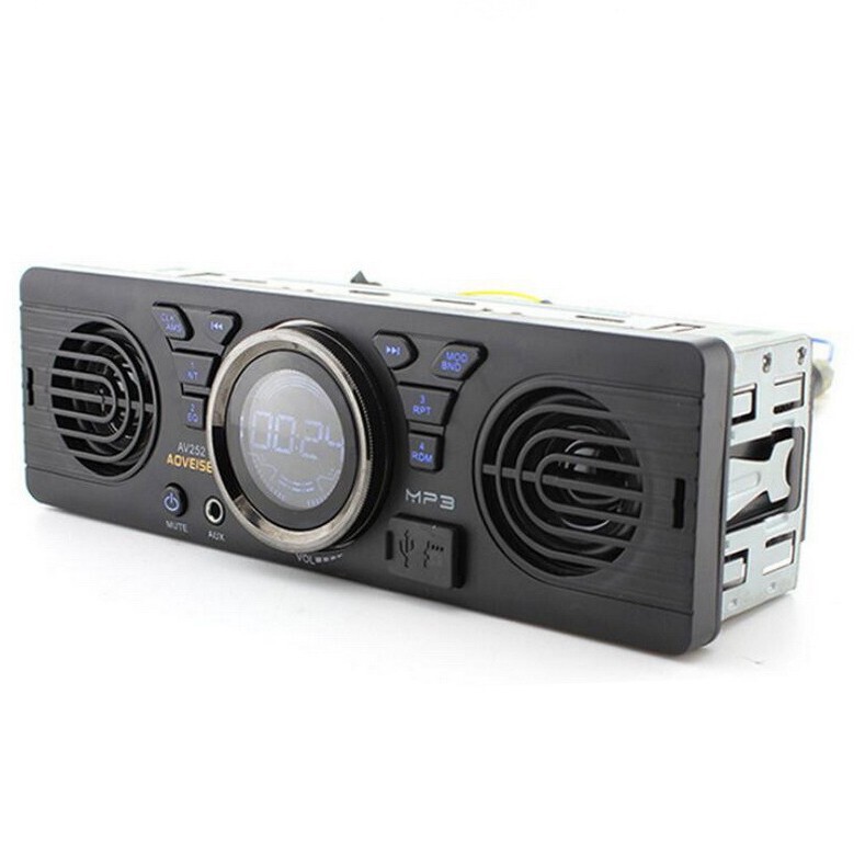 12V自動車車載MP3プレーヤーカードラジオ内蔵スピーカーbluetooth本体スピーカーAV252|undefined