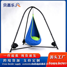 跨境儿童布袋秋千 pod swing豆荚茧袋拥抱秋千室内外感统训练吊椅
