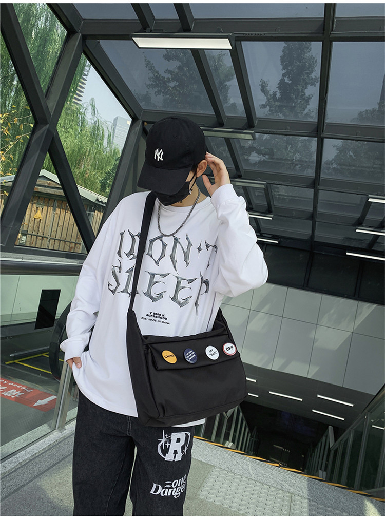 Japanese Crossbody Bag Mens Shoulder Tooling Large Capacity Fashion Brand Messenger Bag Backpack Casual Shoulder Bag Ins Trendy Mens Bagpicture44