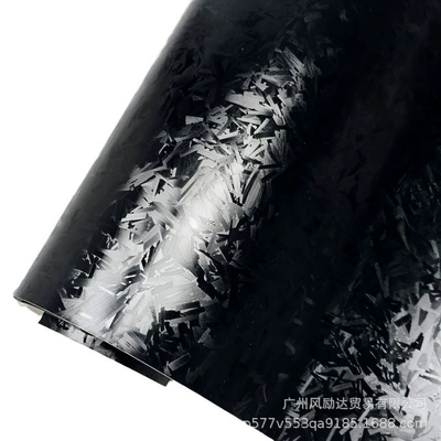 152Cmx200 Forged Auto Color Change Film - forged-glass-black-152cmx200cm
