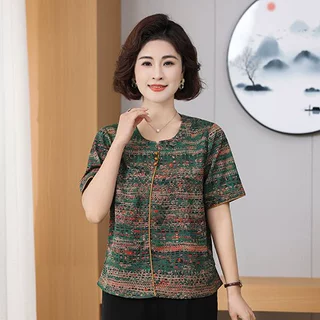 春装时尚休闲女装妈妈装上衣，为您带来日常通勤款