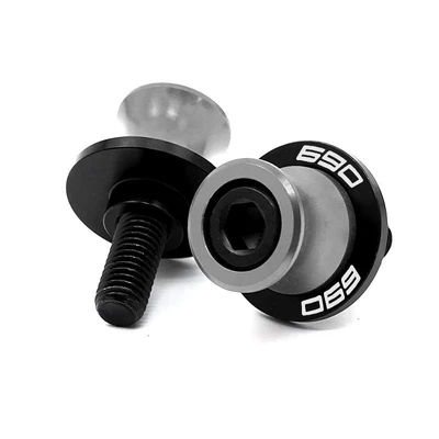 Suitable for Motorcycle 690Smc Duke690Smc 690Duke/9 09-25 Modified Tire Valve Stem + Valve Cap (valve) - gray-pair-of-starting-nails