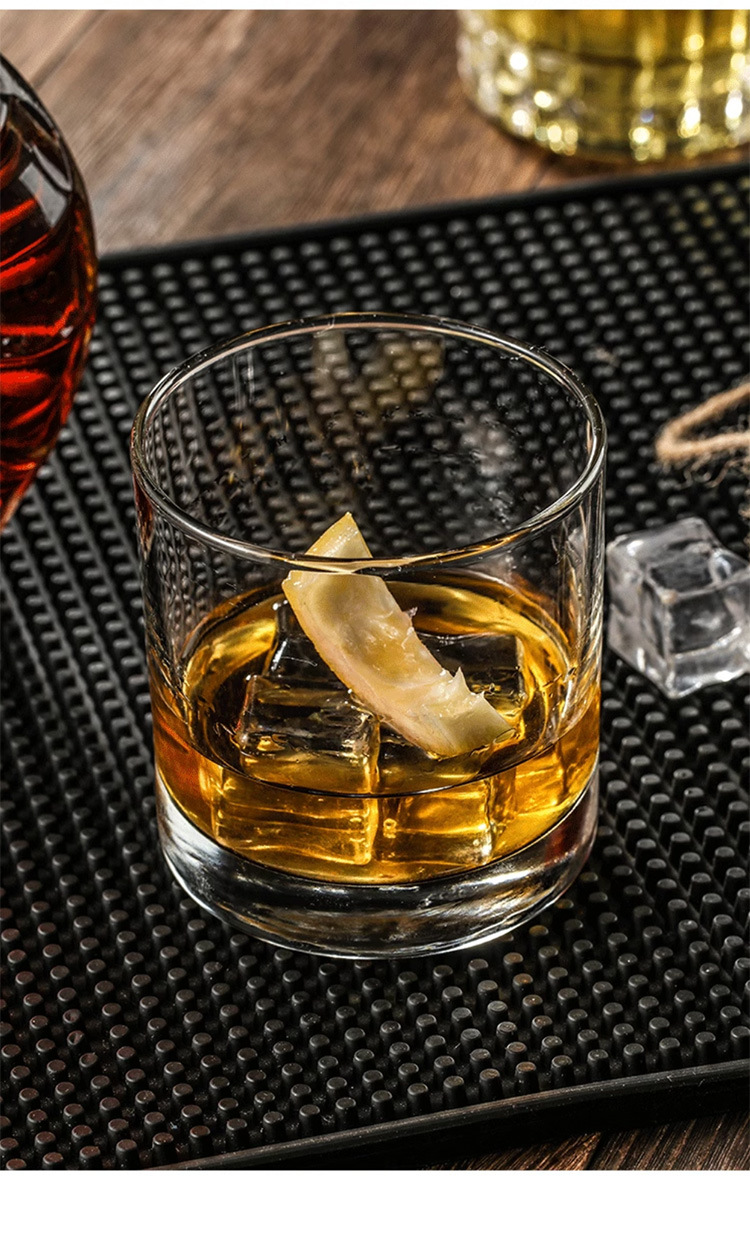 厚底冰球杯玻璃杯威士忌杯洛克杯古典杯酒吧鸡尾酒杯烈酒杯ROCK杯-阿里巴巴