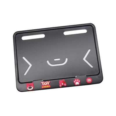 Regulations, Thickened Solid Design | Electric vehicle license plate frame