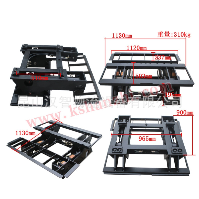La horquilla de inclinación de la carretilla elevadora es adecuada para la horquilla de columna hecha de 2 toneladas 3T accesorios de la horquilla elevadora de inclinación del marco de la horquilla de inclinación de los dientes invertidos