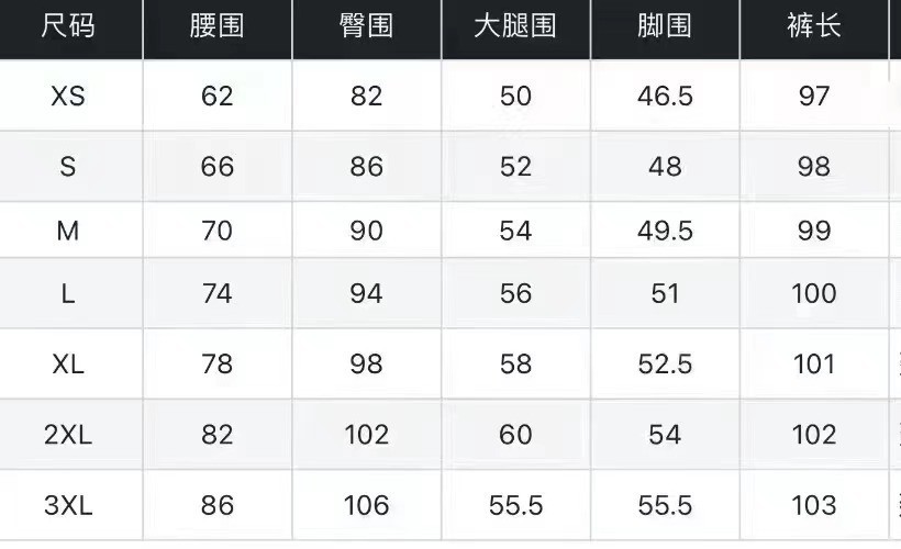 太牛直筒尺码