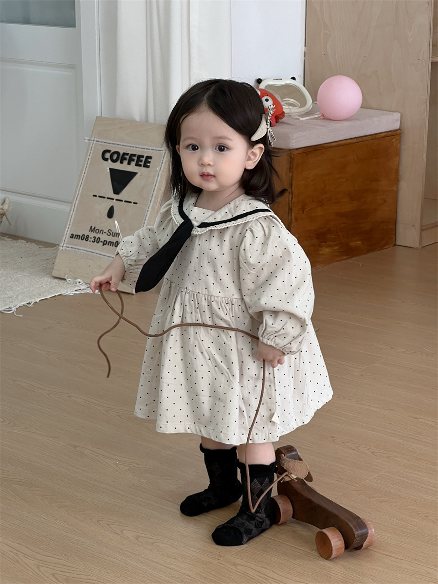 Ropa de otoño para niños 2025 nuevo otoño ropa infantil coreana vestido de princesa ropa de otoño image 13