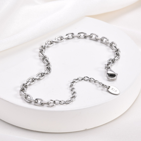 golden fashionable bracelet stainless steel handmade