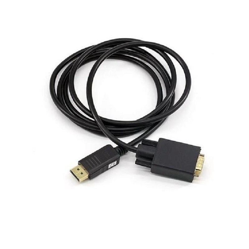 工場直販 DP - VGA コンピュータプロジェクターアダプタケーブル 1.8m 線式チップ付き DP - VGA 変換|undefined