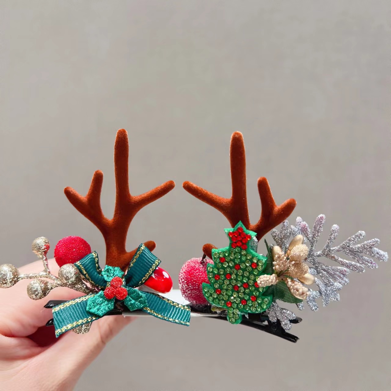 Fashion Antlers Resin Hair Clip 1 Pair display picture 3