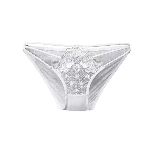 Smuggling temptation pure lust style sexy lace panties women's hip-covering hollow thin straps low-waist breathable women's panties