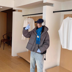 羽绒棉服女短款2025年新款韩版宽松加厚棉袄小个子冬季棉衣外套潮