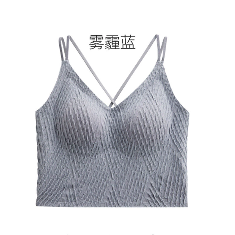 Tank top, supporting push up bra, underwear, lifting effect, beautiful back