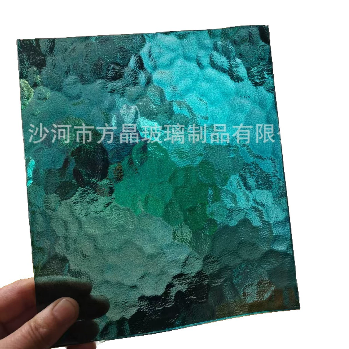 Оригинальный лист стекла с тиснением, водный рисунок, цвета: синий, зеленый, красный, коричневый, желтый, прозрачный, толщиной 4 мм и 5 мм.