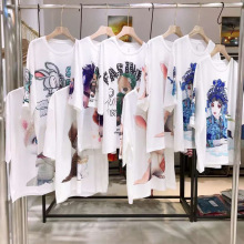 OS.23夏国货潮牌减龄休闲重工新疆棉均码大版T恤上衣品牌走份尾货