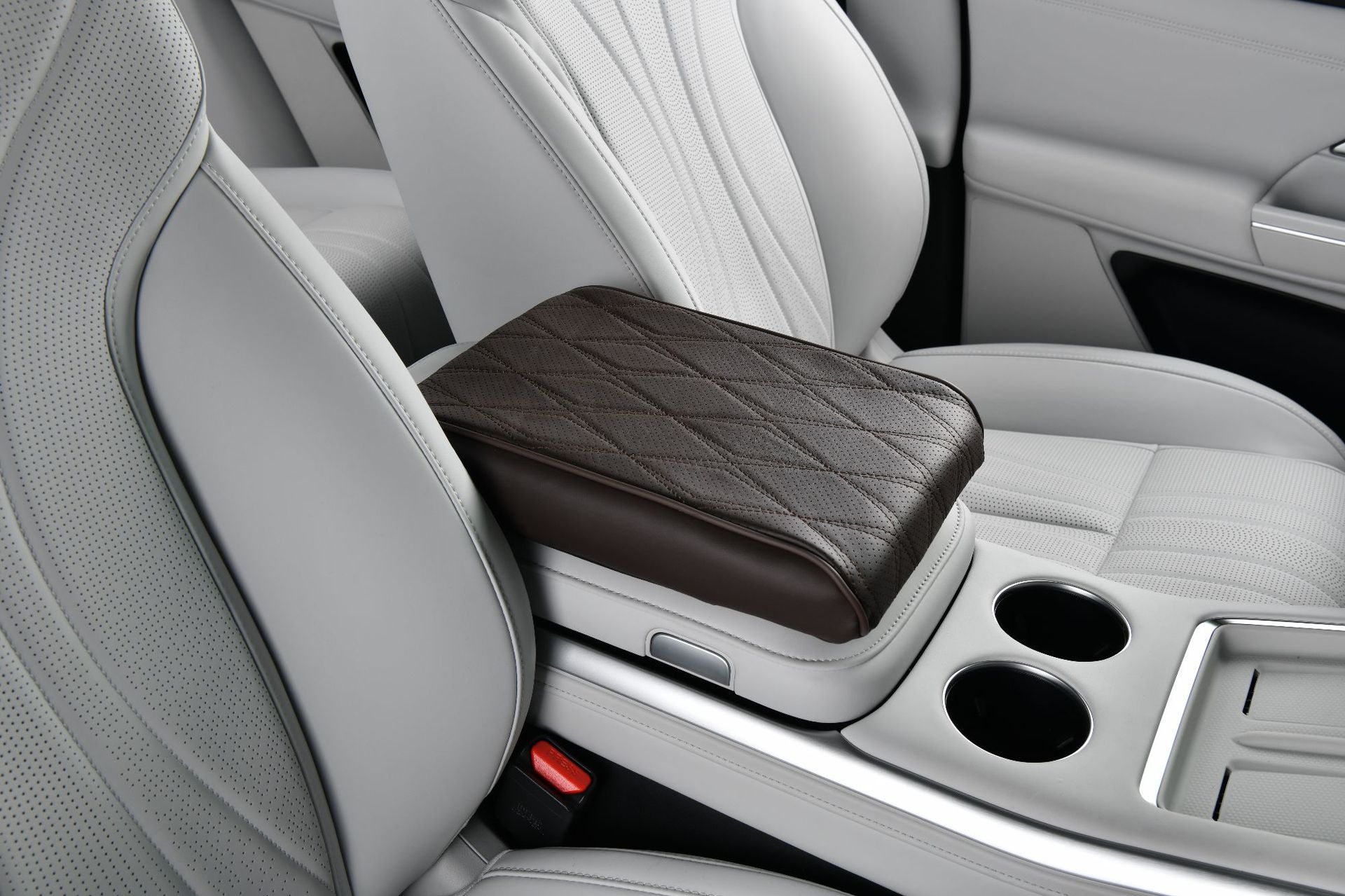 Car Armrest Box Pad Memory Foam Booster Pad Universal Armrest Pillow Central Armrest Box Cover Lengthened, Widened and Thickeneded
