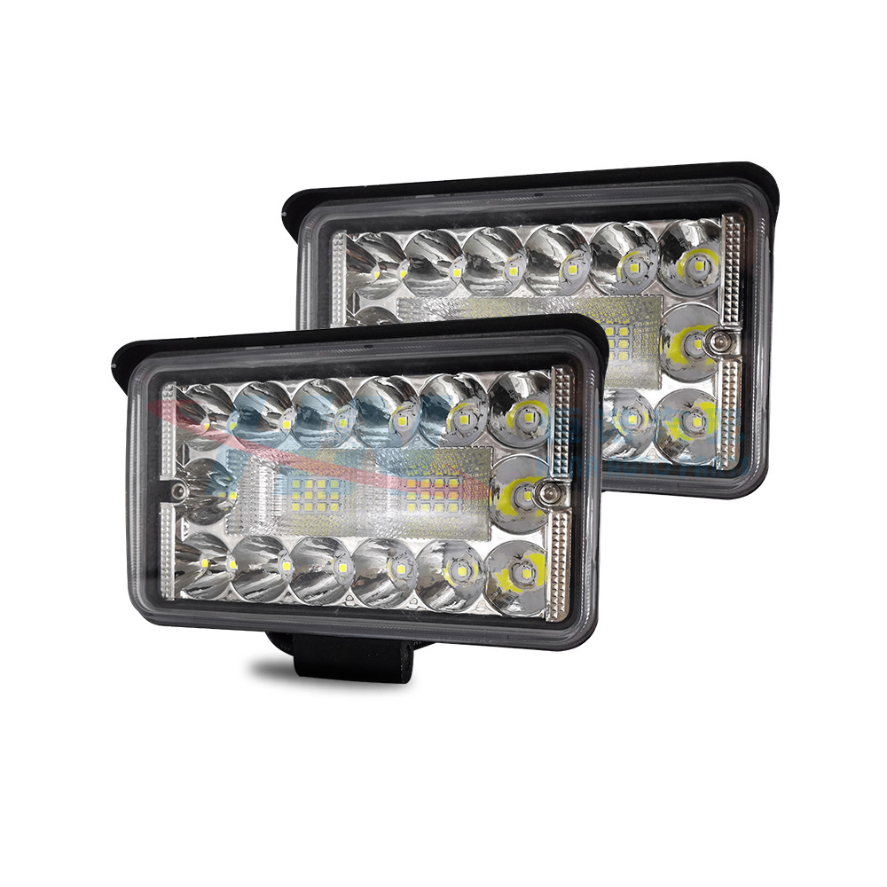 Luz de trabajo del coche rectangular 14LED luz de trabajo del vehículo todoterreno luz de trabajo LED luz de trabajo