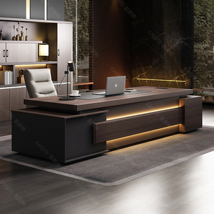 ➺ Boss Desk Ceo Desk Simple Modern Boss Desk Executive Desk Manager Desk and Chair Combination Supervisor Home