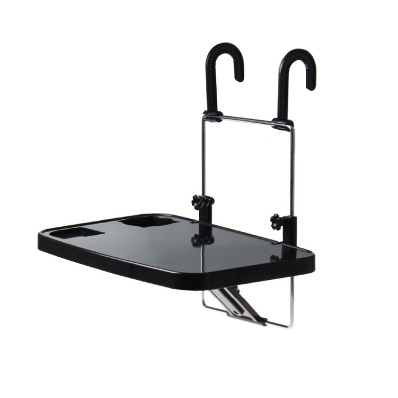 舜威車載コンピュータラック車用コンピュータデスク車の後ろにある折りたたみテーブルシェルフのハンドルボード