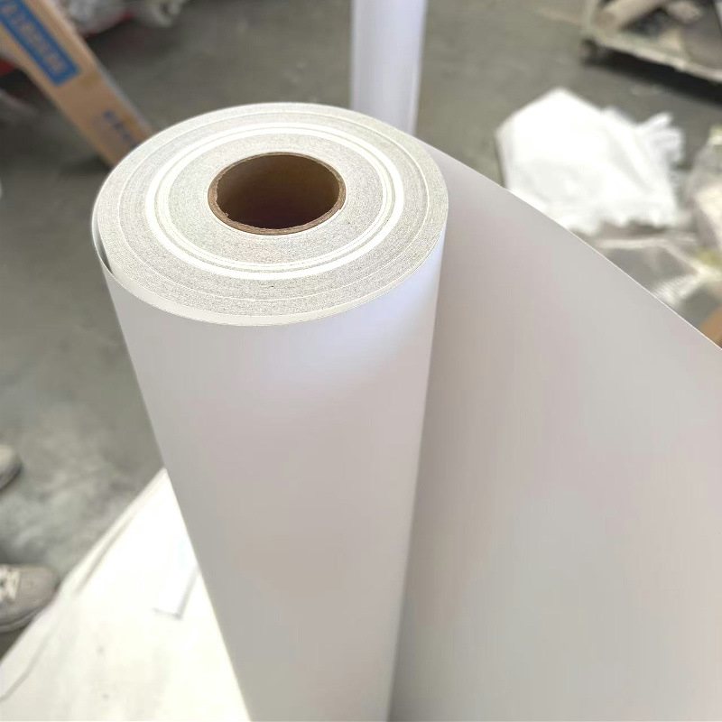 双面可打高密加黑PP展示胶片／海报PP不透底海报材料高韧性耐撕扯