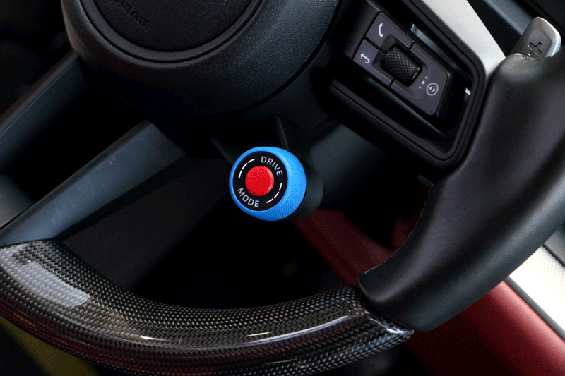 Suitable for Porsche steering wheel SC ejection knob button Ma Cayenne 718 Pa Lamela 911Taycan modification