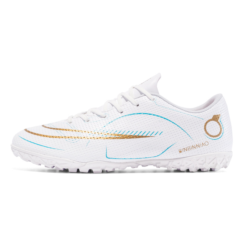 Zapatos de fútbol bajos transfronterizos para hombres uñas largas uñas cortas uñas rotas zapatillas de entrenamiento estudiantes masculinos y femeninos campus césped