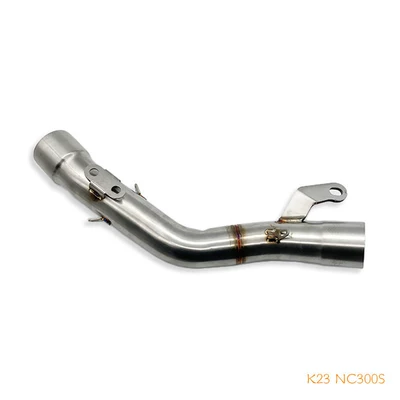 Motorcycle exhaust pipe: Exhaust Assembly Muffler - k23-nc300s-middle-section