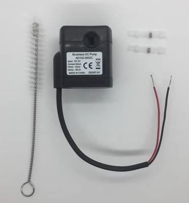 Водяной насос для дозатора воды 2-го поколения + клемма без сварки + свободная щетка