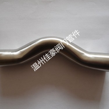 精品304不锈钢两头内螺纹4分丝牙过桥弯管，中间过渡短节管子