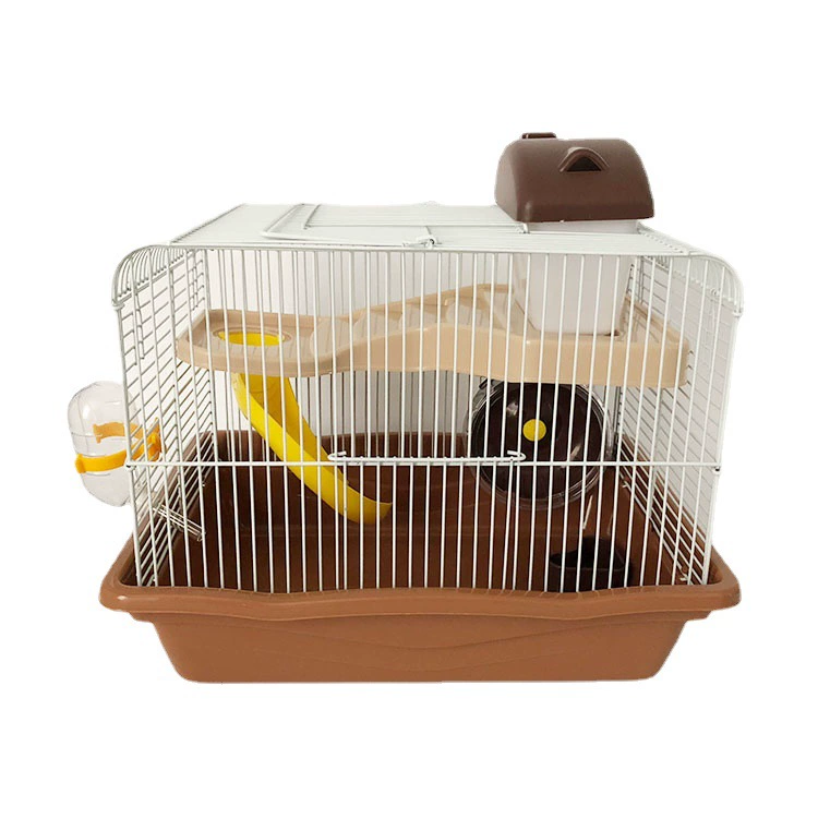 Клетка для хомяка очень большая замок двухслойная прозрачная Роскошная негабаритная вилла гнездо Золотого медведя принадлежности для хомяка клетка для кормления